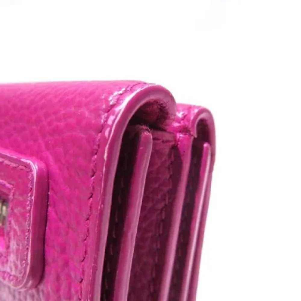 Balenciaga Vintage Pre-owned Leather wallets Pink Dames