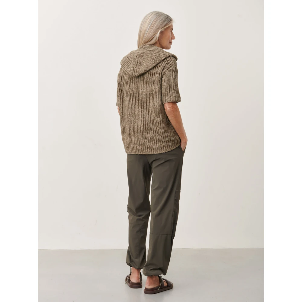 Jane Lushka Straight Trousers Green Dames