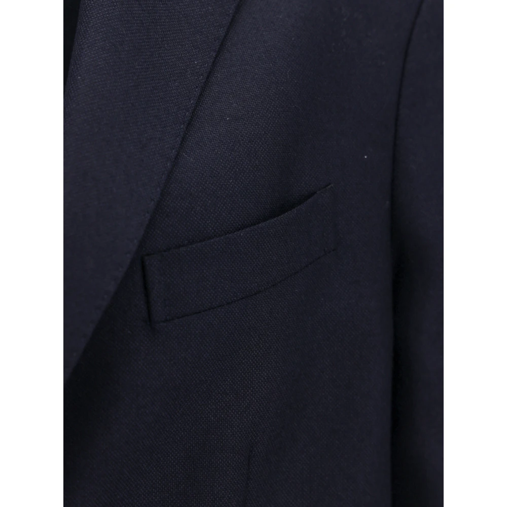 Boglioli Wollen Blazer Blue Heren
