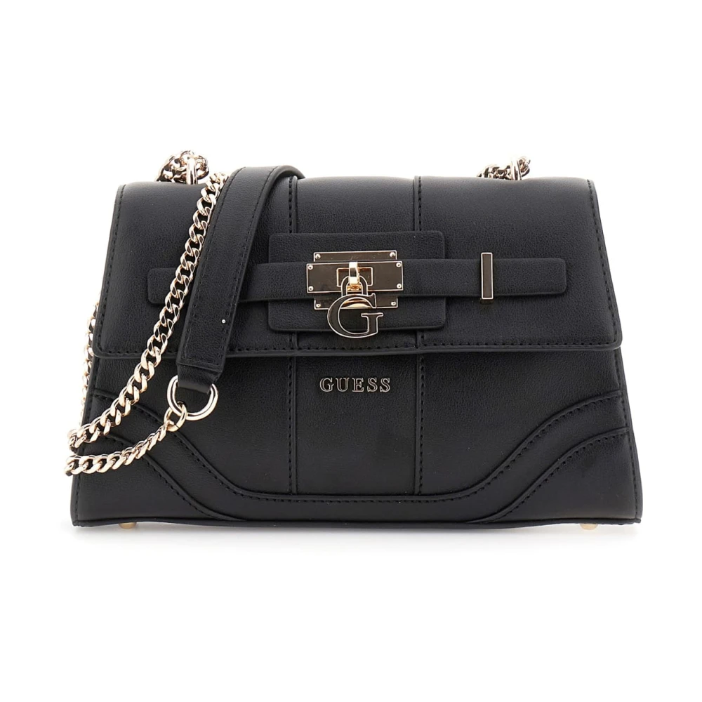 Guess Women's Black One Size, Latona Mini Tote