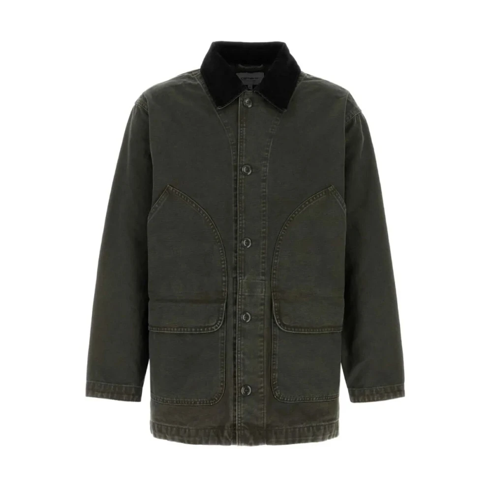 Carhartt Wip Men's Green Prescott Coat - Light Jackets - L - Jackets