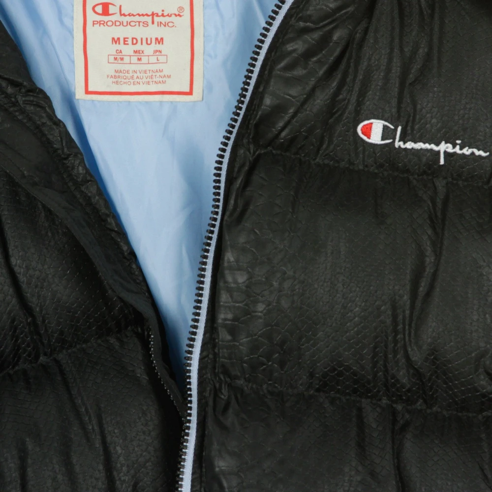 Champion Lange Zwarte Azure Donsjas Vrouwen Black Dames