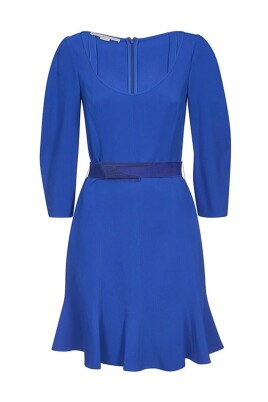 long-sleeved-dress-with-u-shaped-neckline