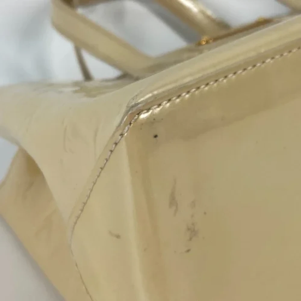 Louis Vuitton Vintage Pre-owned Fabric louis-vuitton-bags Beige Dames