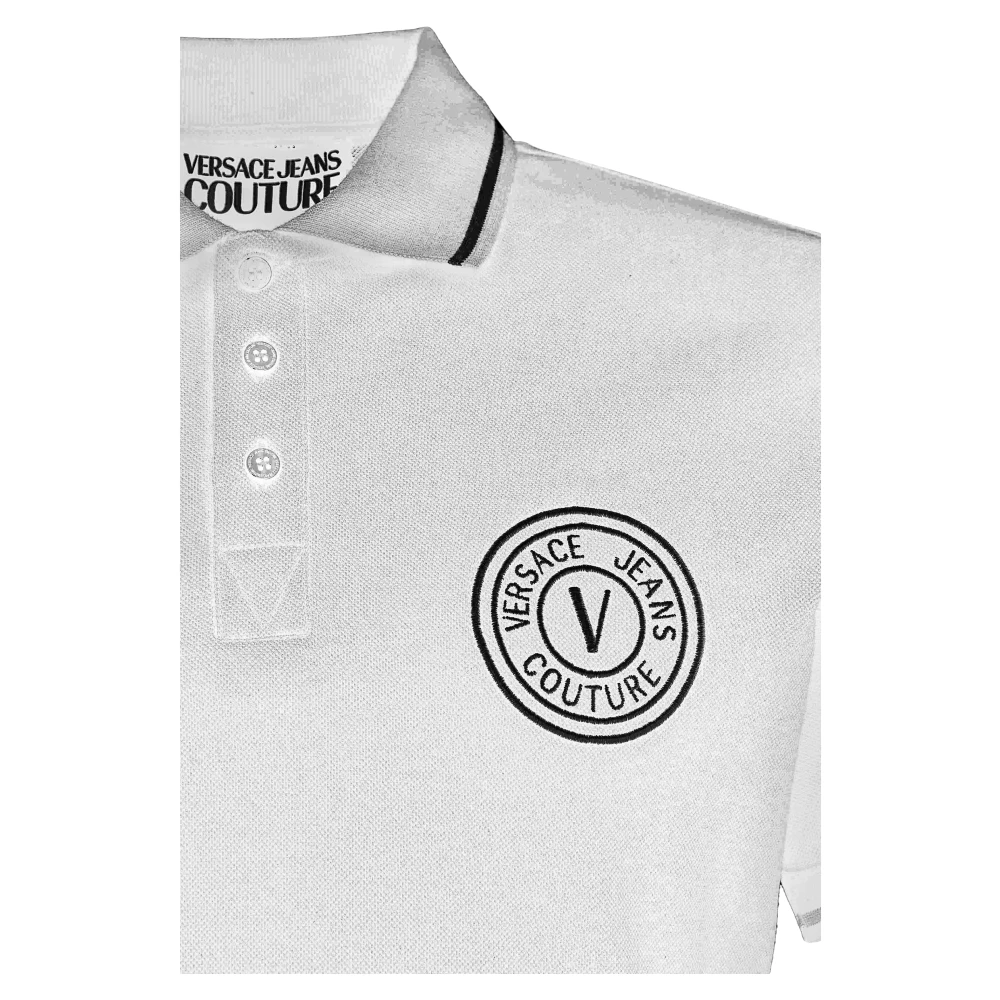 Versace Jeans Couture T-shirts en Polos White Heren