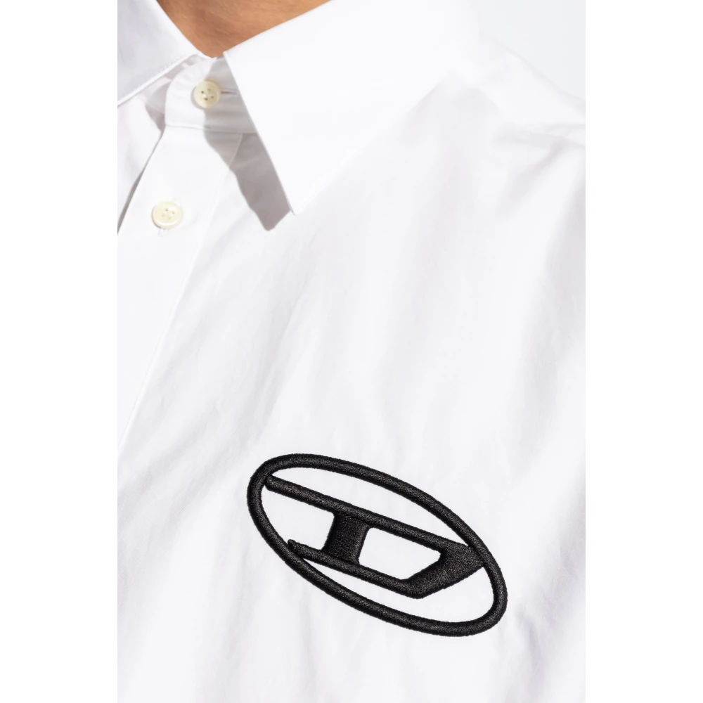 Diesel Shirt `S-Simply-D` White Heren