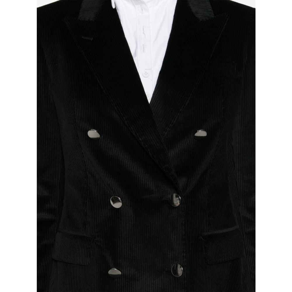 Tagliatore Dameskleding Buitenkleding Nero Aw24 Black Dames