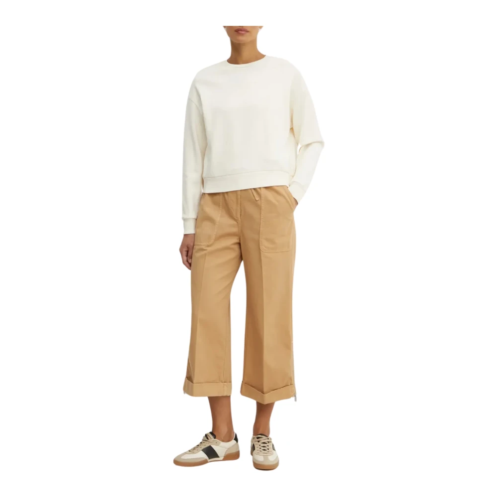 pinko Bruine Stijlvolle Broek Beige Dames