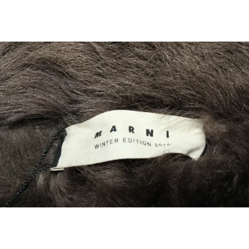 Marni Pre-owned Wool outerwear Green Dames