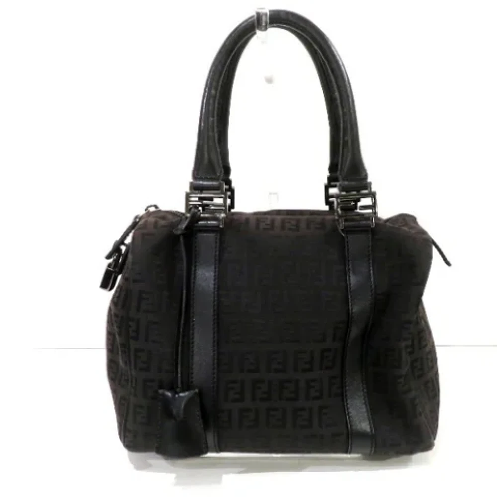 Fendi Vintage Pre-owned Fabric fendi-bags Black Dames