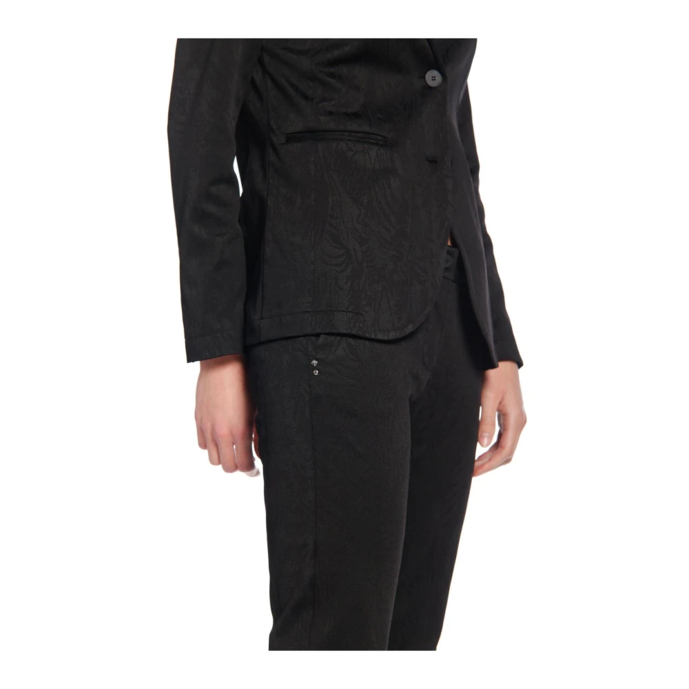 Mason's Slim Fit New York Broek Black Dames
