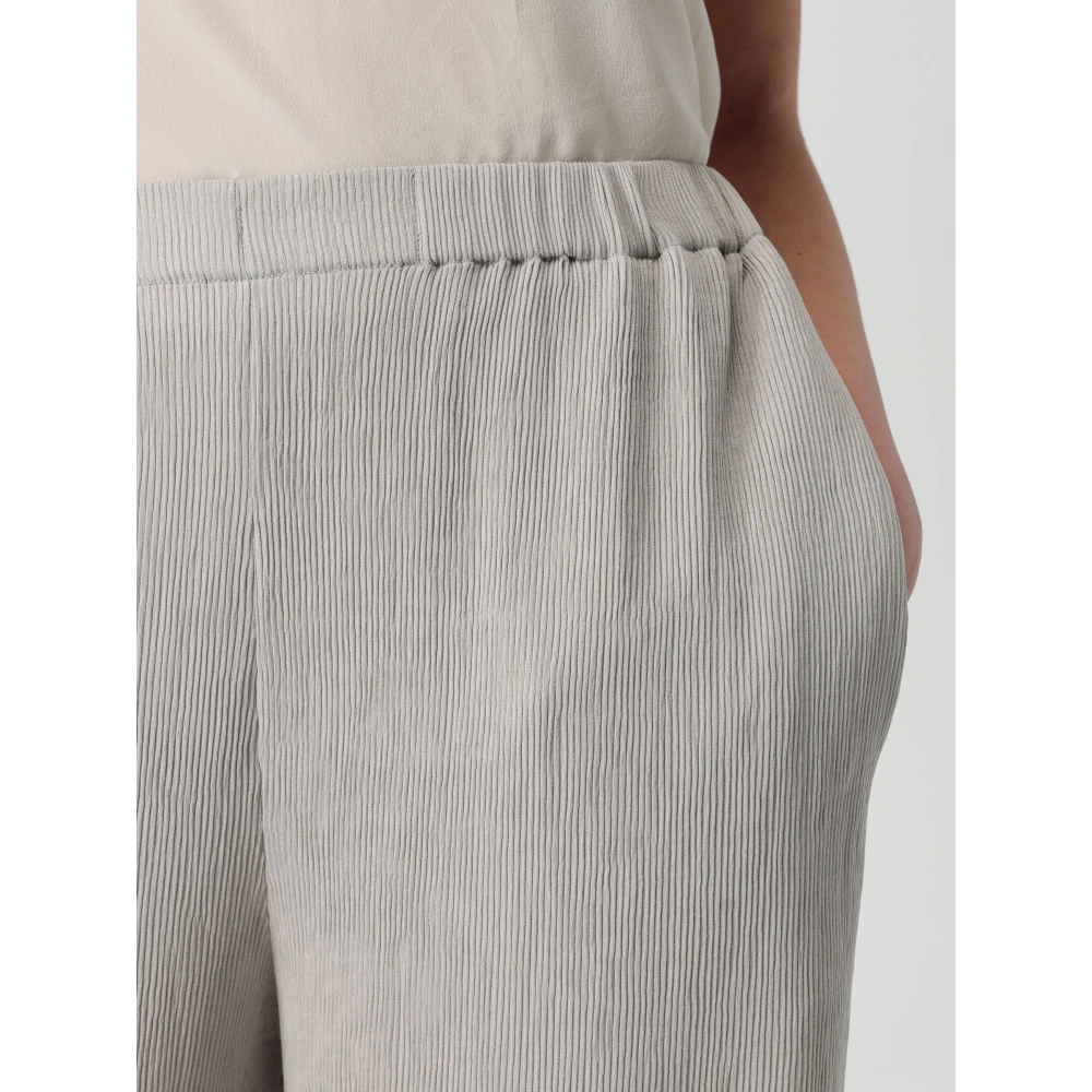 Emporio Armani Stijlvolle Shirt Broek Combinatie voor Mannen Gray Dames
