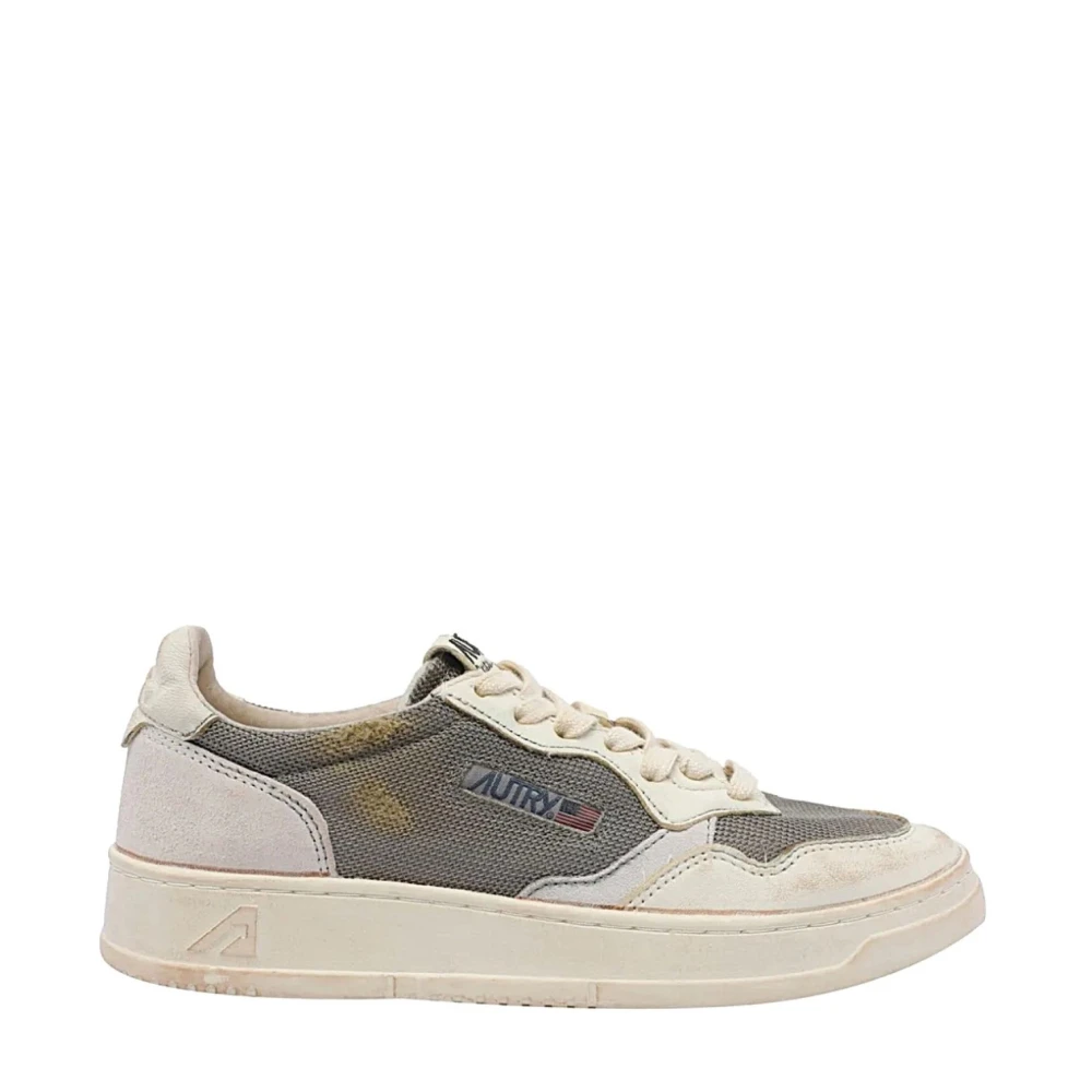 Autry Men's Beige Trainers - Sneakers - 5 Uk - Shoes
