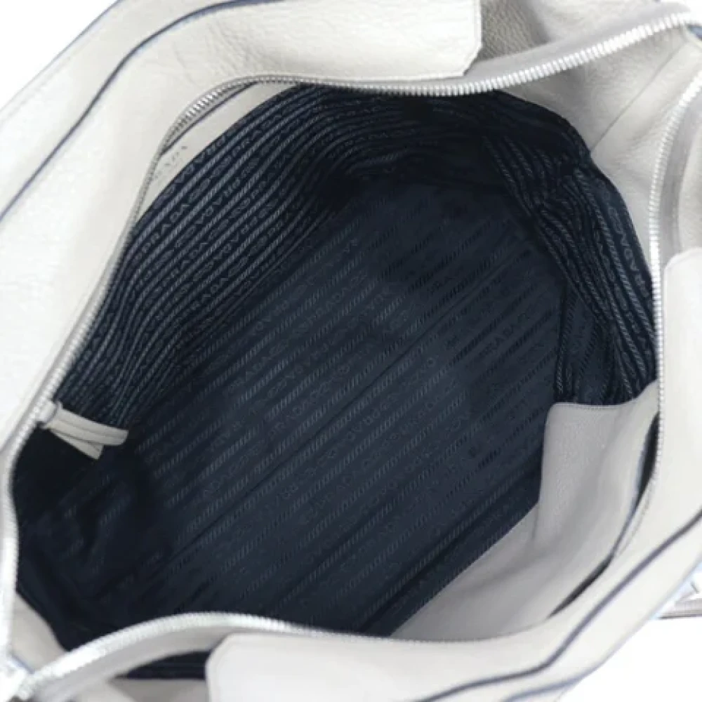 Prada Vintage Pre-owned Fabric prada-bags Gray Dames