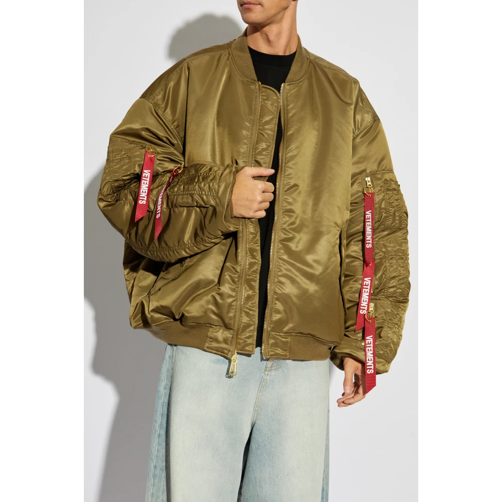 Vetements Bomberjack Green Heren