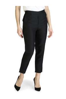 elastic-waistband-trousers-with-solid-color