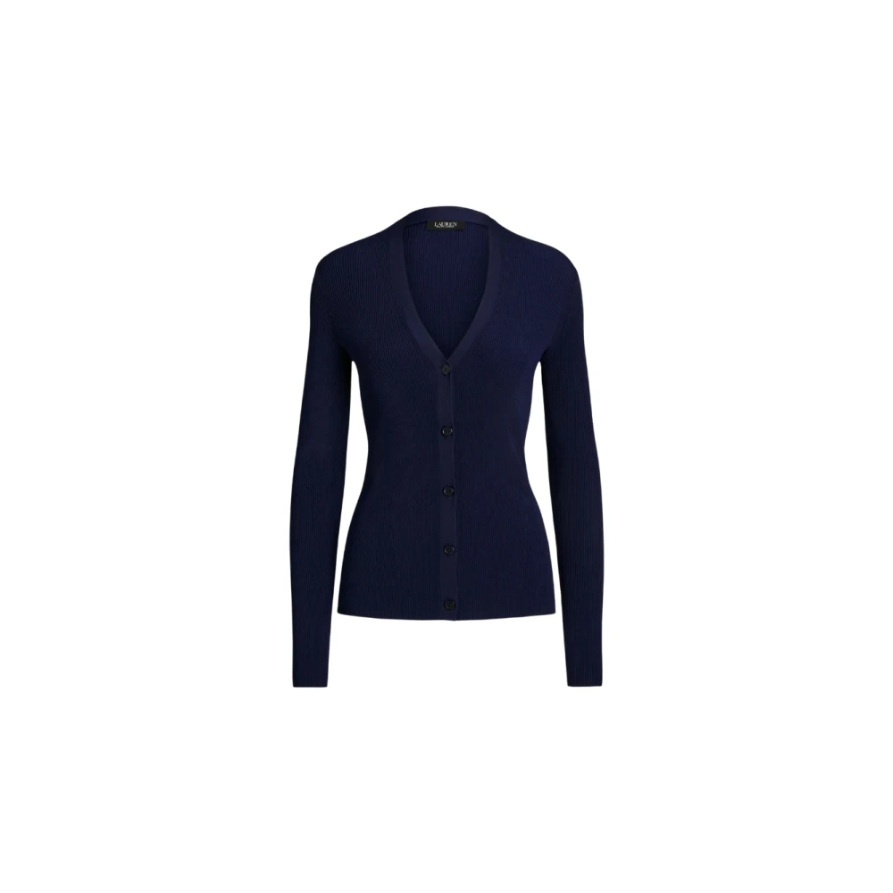 Ralph Lauren Basic Cardigan Blue Dames