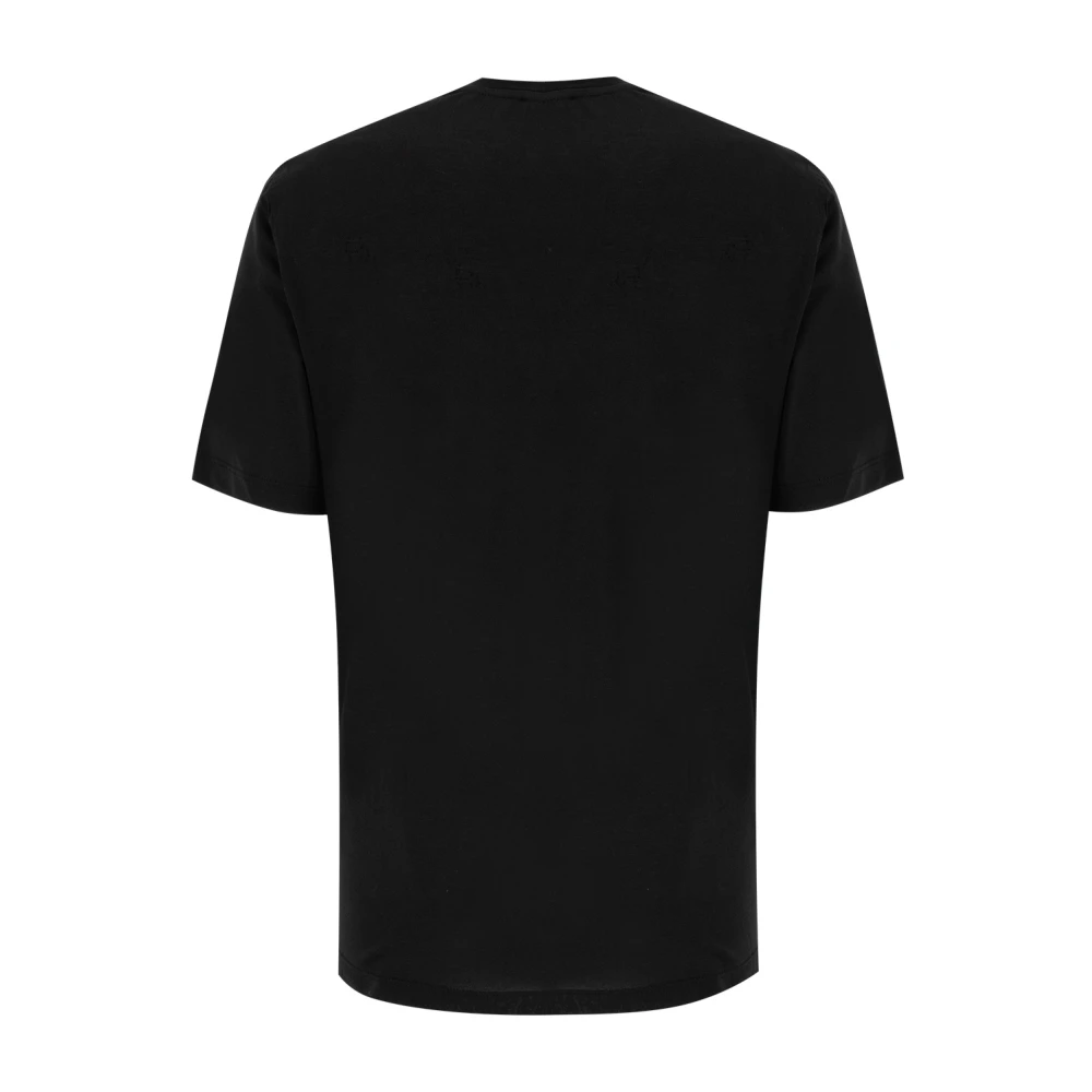 Kiton T-Shirts Black Heren