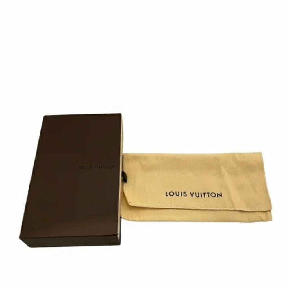 Louis Vuitton Vintage Pre-owned Fabric wallets Red Dames