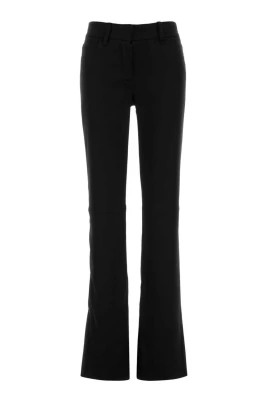 Satin Bootcut Pants