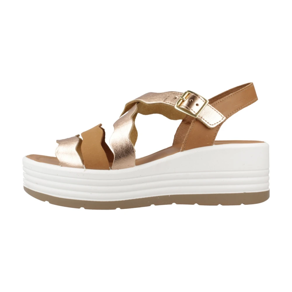 Igi&Co Donna Marrone Zeppa Moda Per Donne