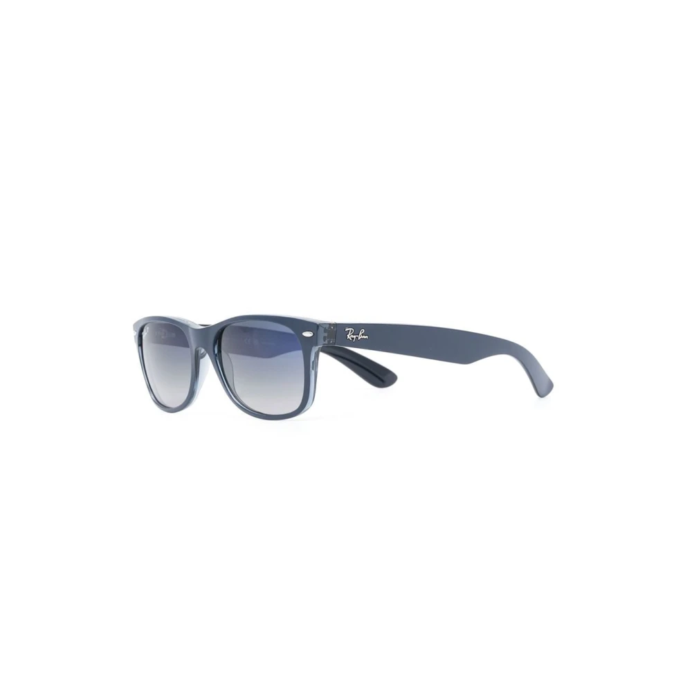 Ray-Ban Blue Sunglasses, Unisex, 55 Mm, Rb2132 660778 Sunglasses