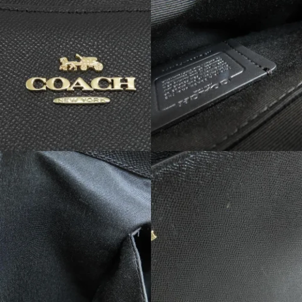 Coach Pre-owned Fabric handbags Black Dames