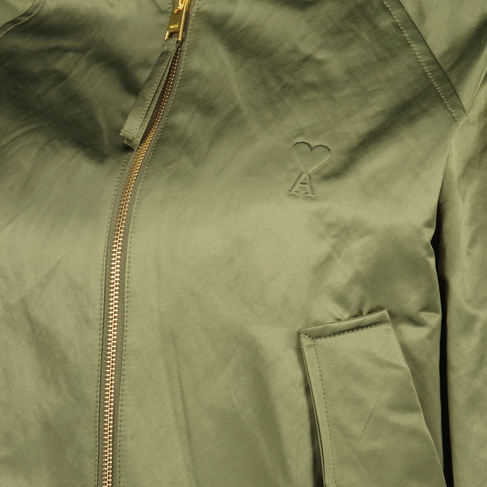 Ami Paris Hart Bomberjack Green Dames