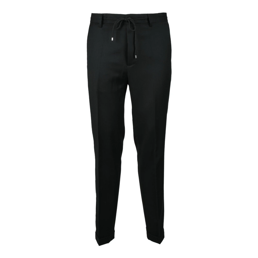 Briglia Wollen Broek Klassiek Model Black Heren