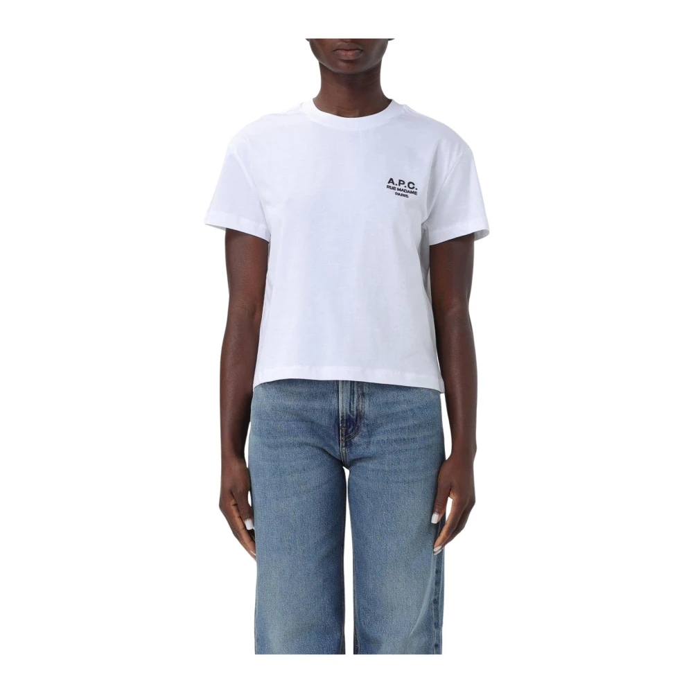 A.p.c. - Tops > T-Shirts - White - A.p.c. - Modalova