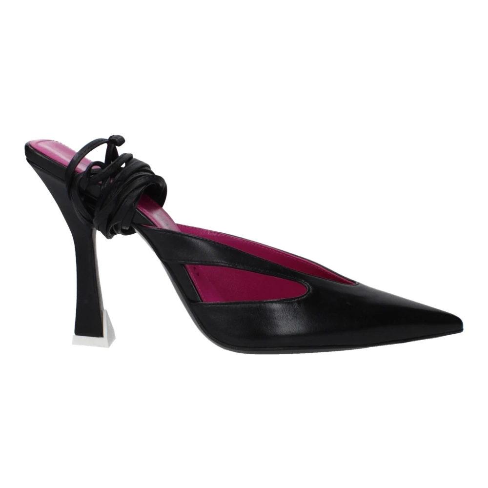 The Attico , Pumps, Female, Black, 3 Uk, Anais Heeled Sandals