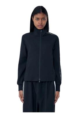 High-Neck Zip Jacket