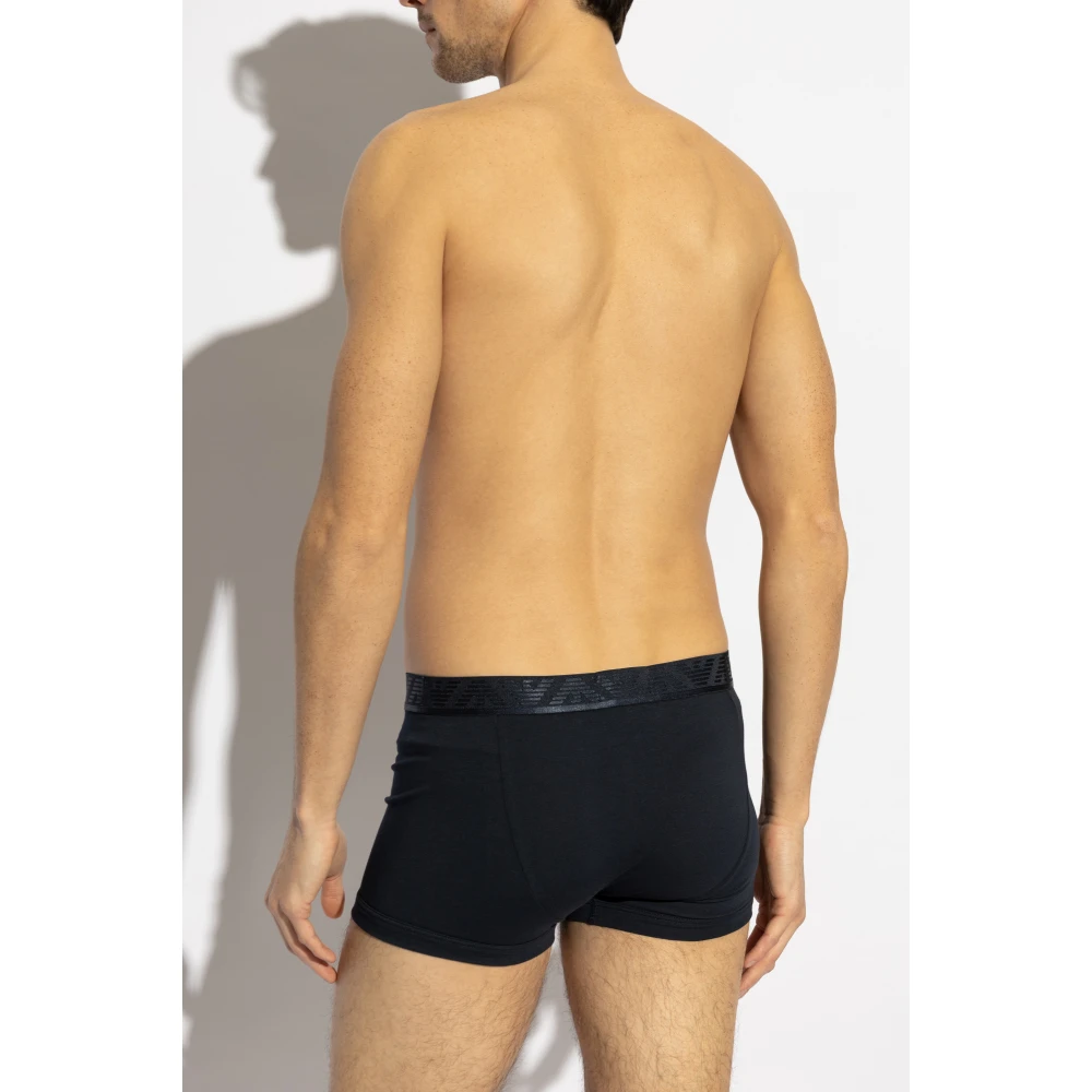 Emporio Armani Driepak boxers uit de collectie Blue Heren