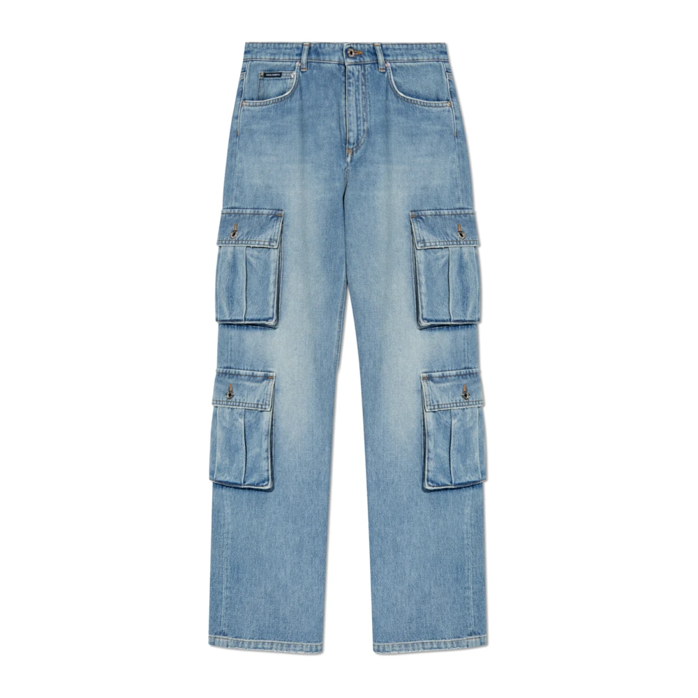 Dolce & Gabbana Jeans met zakken Blue Dames