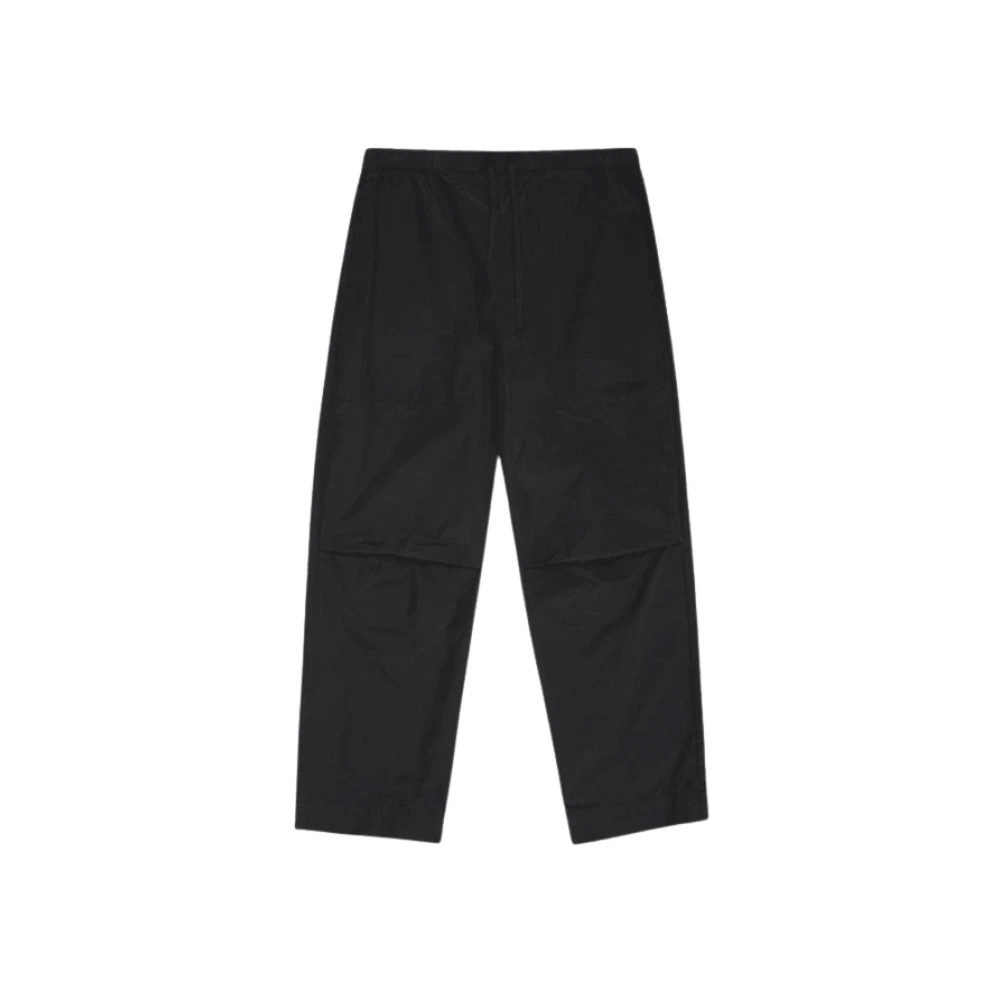 Rains Men's Light Woven Wide-Leg Pants - Black 01 - X Large - Image 3