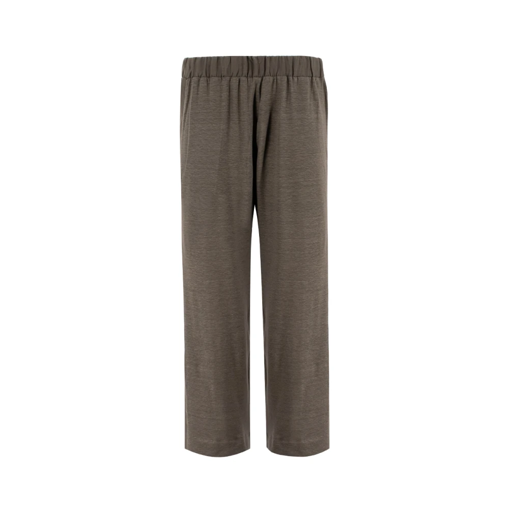 Le Tricot Perugia Trousers Brown Dames