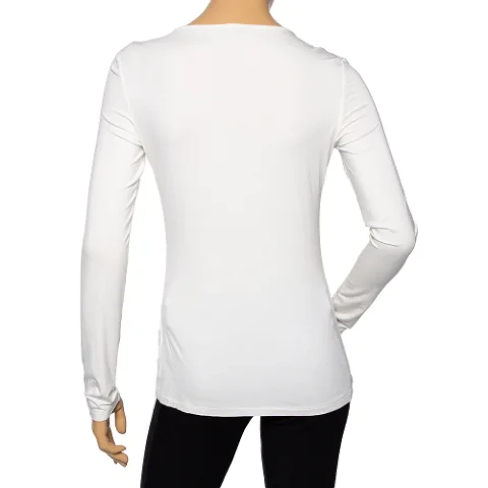 Versace Pre-owned Fabric tops White Dames
