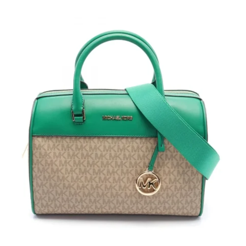 Michael Kors Pre-owned Canvas handbags Beige Dames