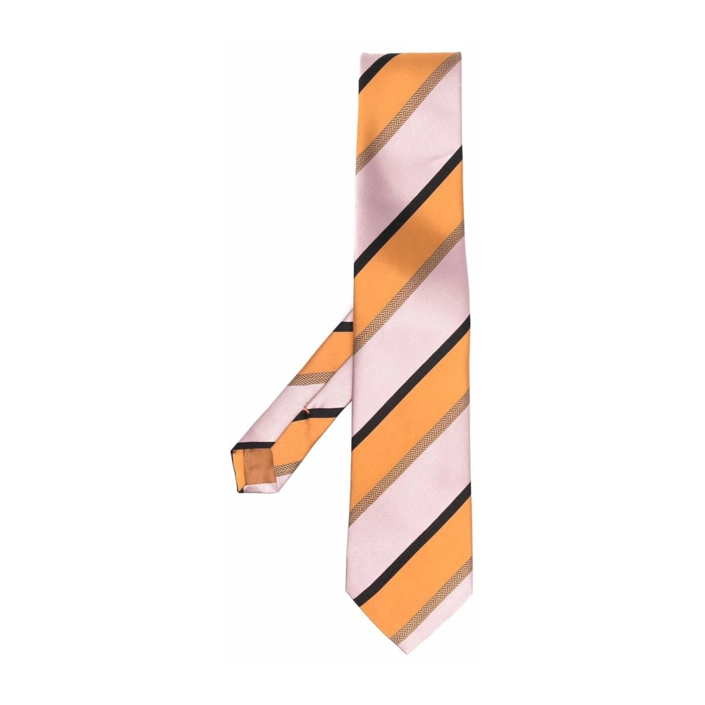 Dries Van Noten Rose Tie 102 Q 4903 Multicolor Heren