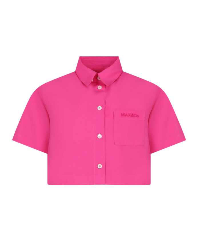 fuchsia-cropped-cotton-shirt-with-short-sleeves