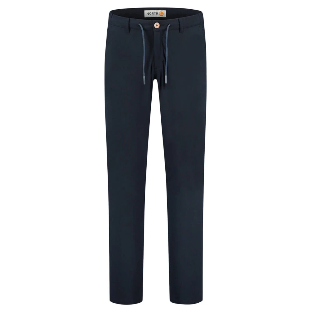 North84 Klassieke Chino Broek Blue Heren