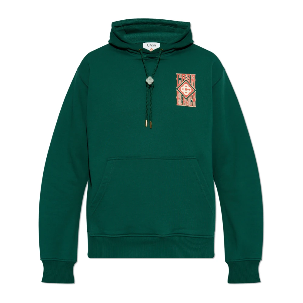 Casablanca Hoodie Green Heren