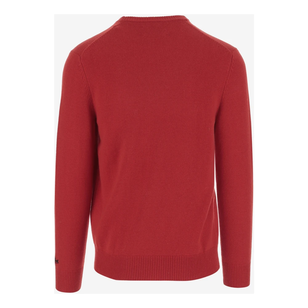 MC2 Saint Barth Snoopy Wolmix Pullover Red Heren