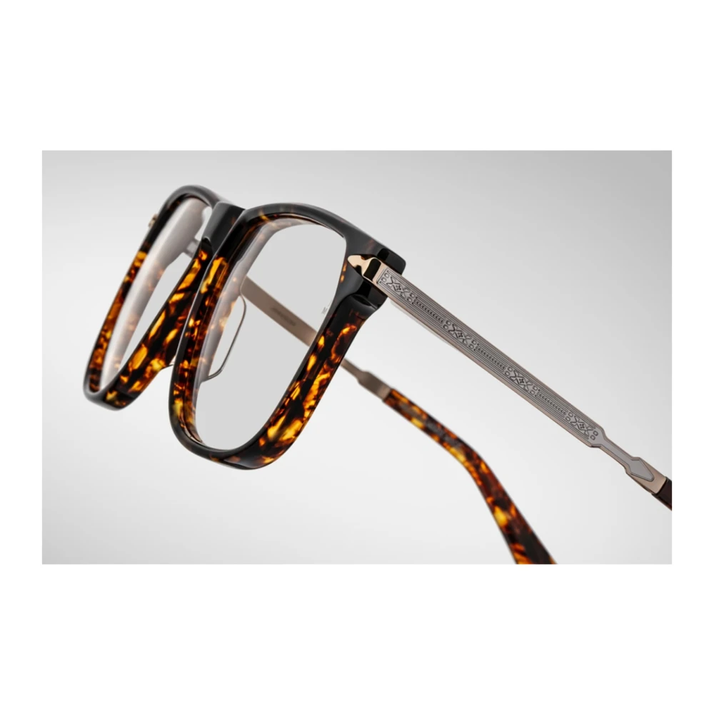 Jacques Marie Mage Bruine Optische Frames Elegante Stijl Brown Dames