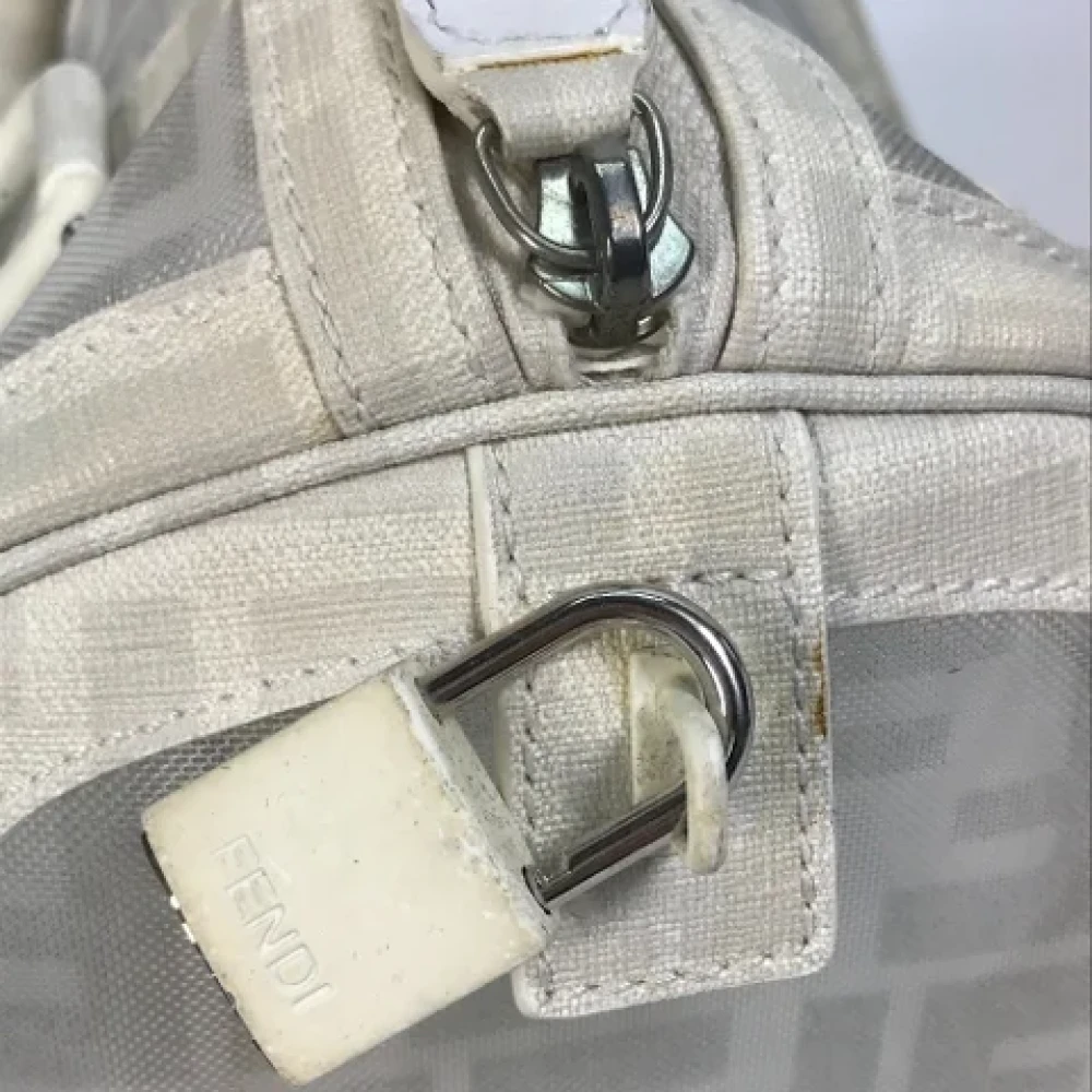 Fendi Vintage Pre-owned Leather fendi-bags White Dames