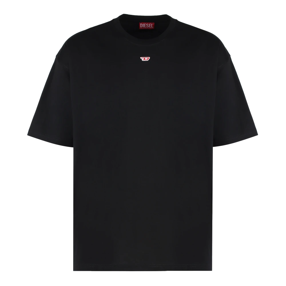 Diesel Men's Black T-Shirts, S, T-Boxt-D Crew-Neck T-Shirt