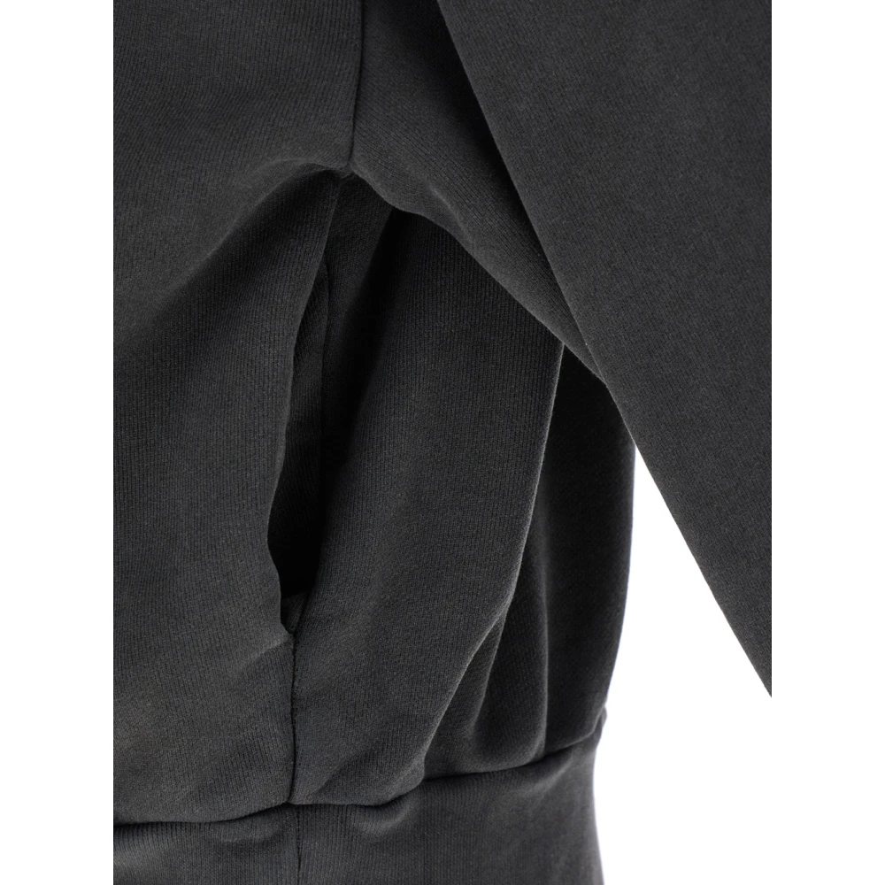 Fear Of God Zwarte Logo Hoodie met Zakken Black Heren
