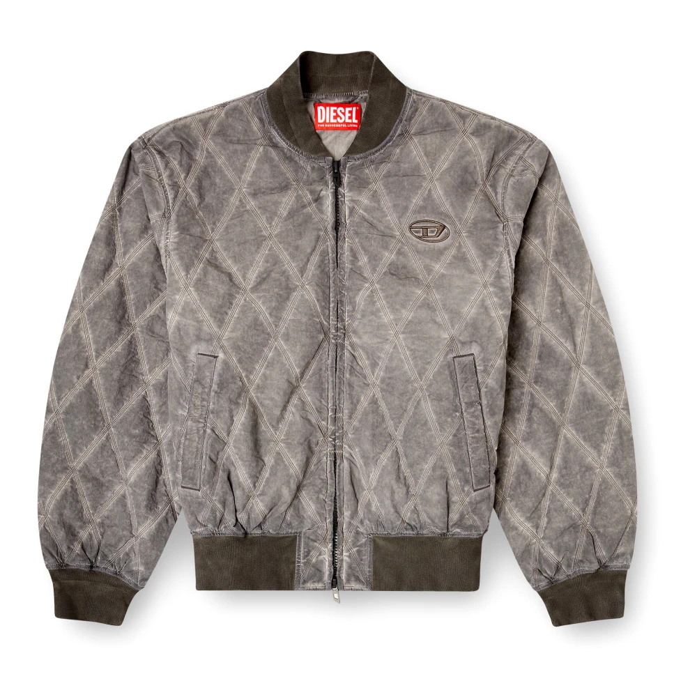 Diesel Uomo Grigio - Bomber Giacche - Jackets - M