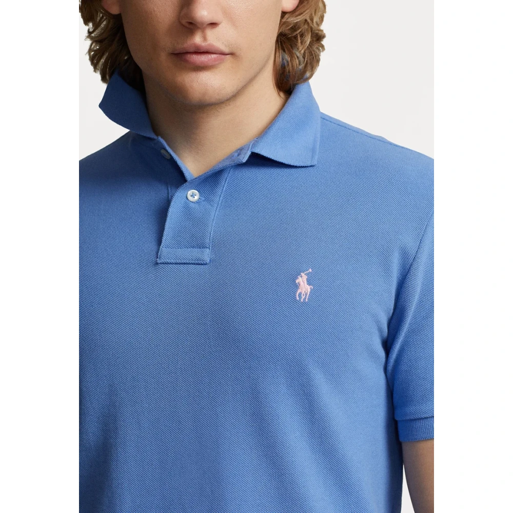 Ralph Lauren Katoenen Polo Shirt Blue Heren