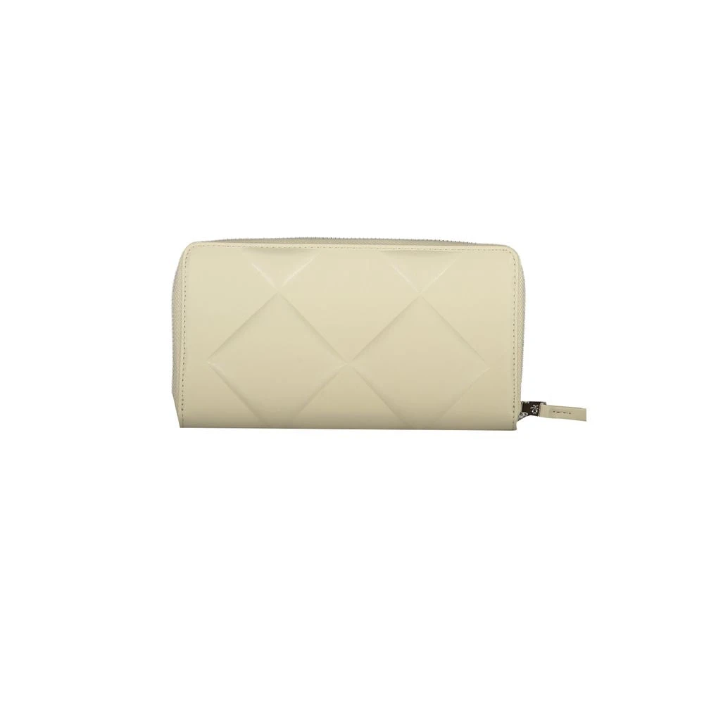 Calvin Klein Beige Polyester Portemonnee met RFID-blokkering Beige Dames